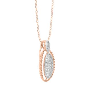 Sawyer Round Diamond Pendant